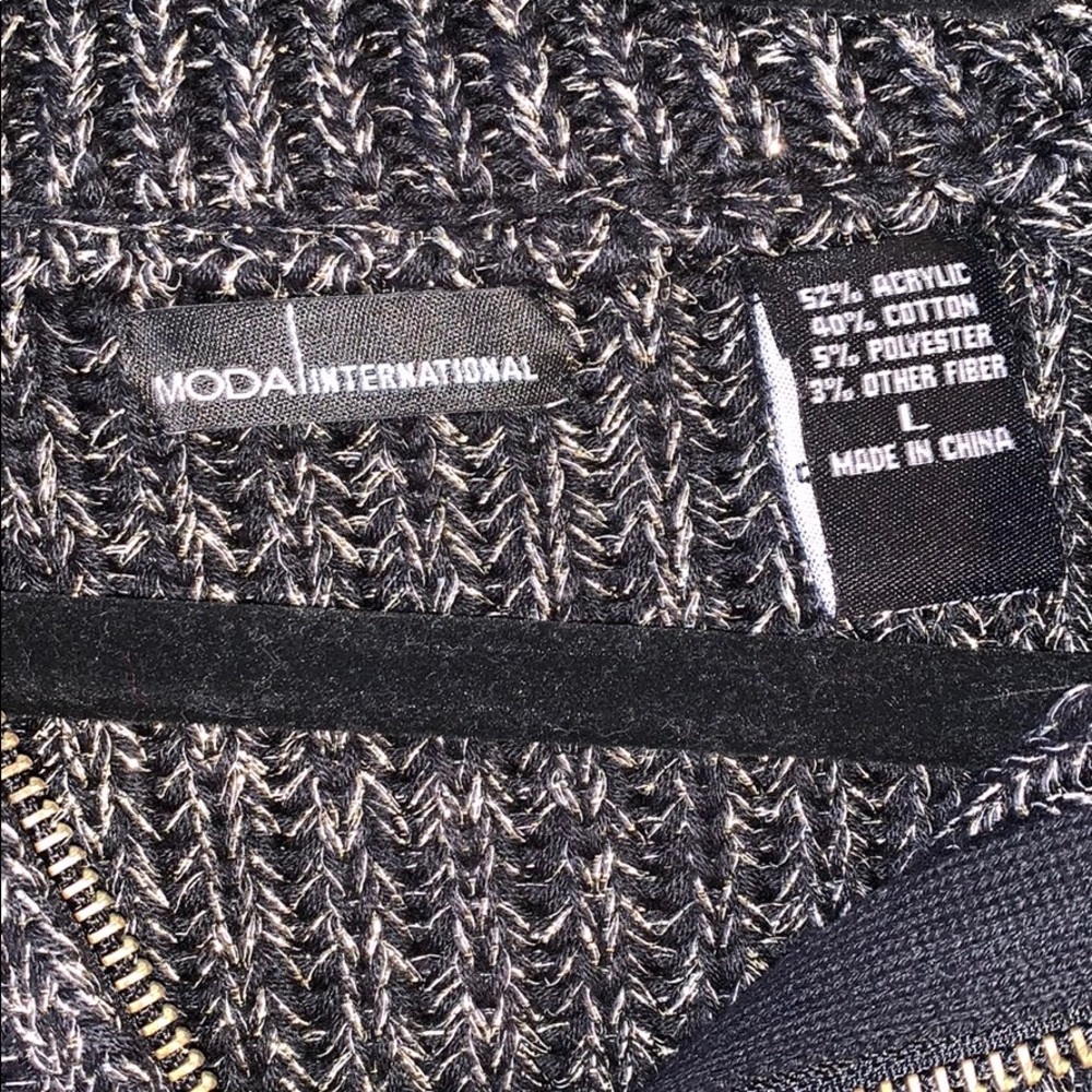 Half zip sweater
